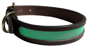 MACKENZIE & GEORGE X NATTILY DRESSED DOG COLLAR MINT GREEN