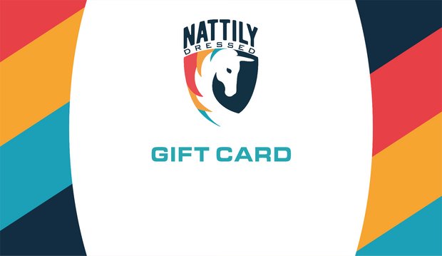 nattily dressed gift card for fleece gilets made in england