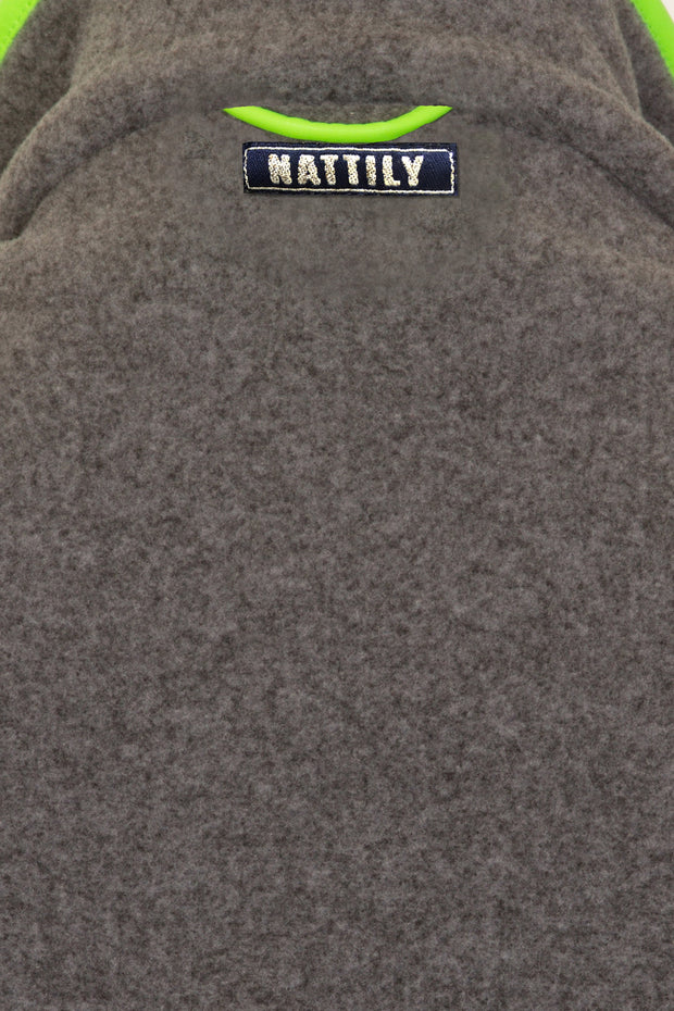 SUMMER OFFER - LADIES FLEECE GILET - GREY/LIME