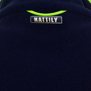 LADIES FLEECE GILET - NAVY/LIME