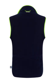 SUMMER OFFER - LADIES FLEECE GILET - NAVY/LIME