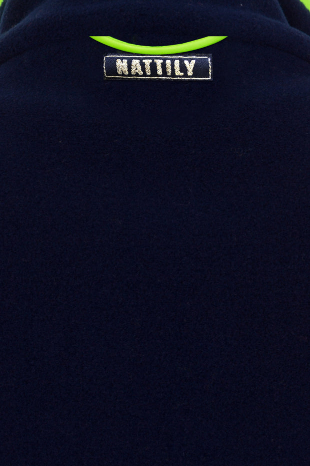 SUMMER OFFER - LADIES FLEECE GILET - NAVY/LIME